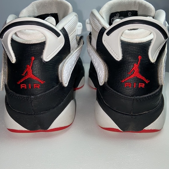 NIKE AIR JORDAN 6 RINGS (GS)WHITE-TROP TWIST SZ 5Y in boys and Women’s size 6.5 - Picture 3 of 8